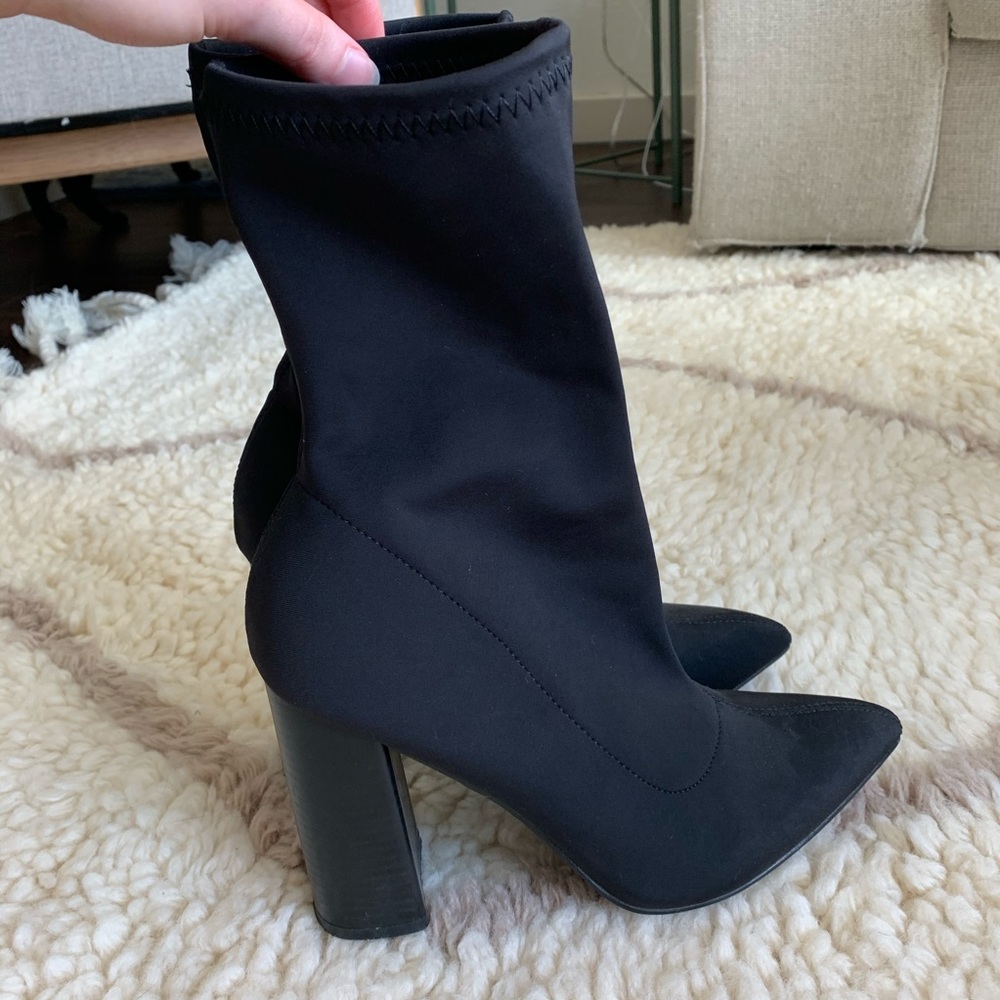 HIGH HEEL SOCK BOOTS